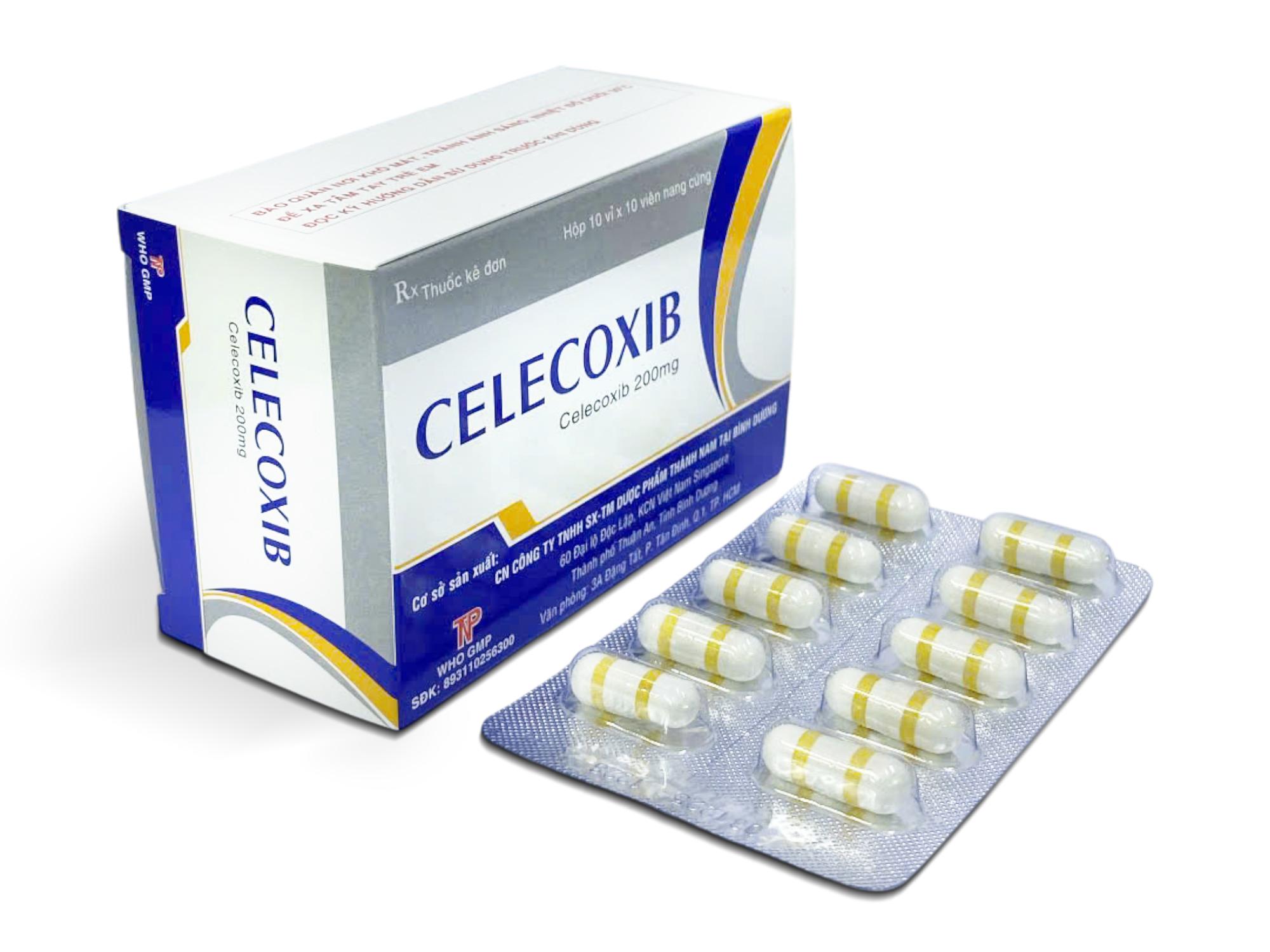 Celecoxib 200mg Thành Nam (H/100V)